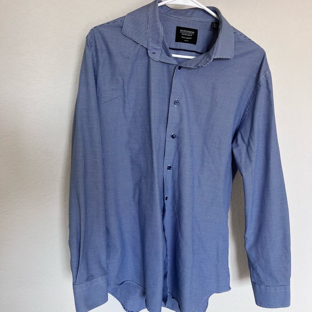 Nordstrom Men's Blue Shirt